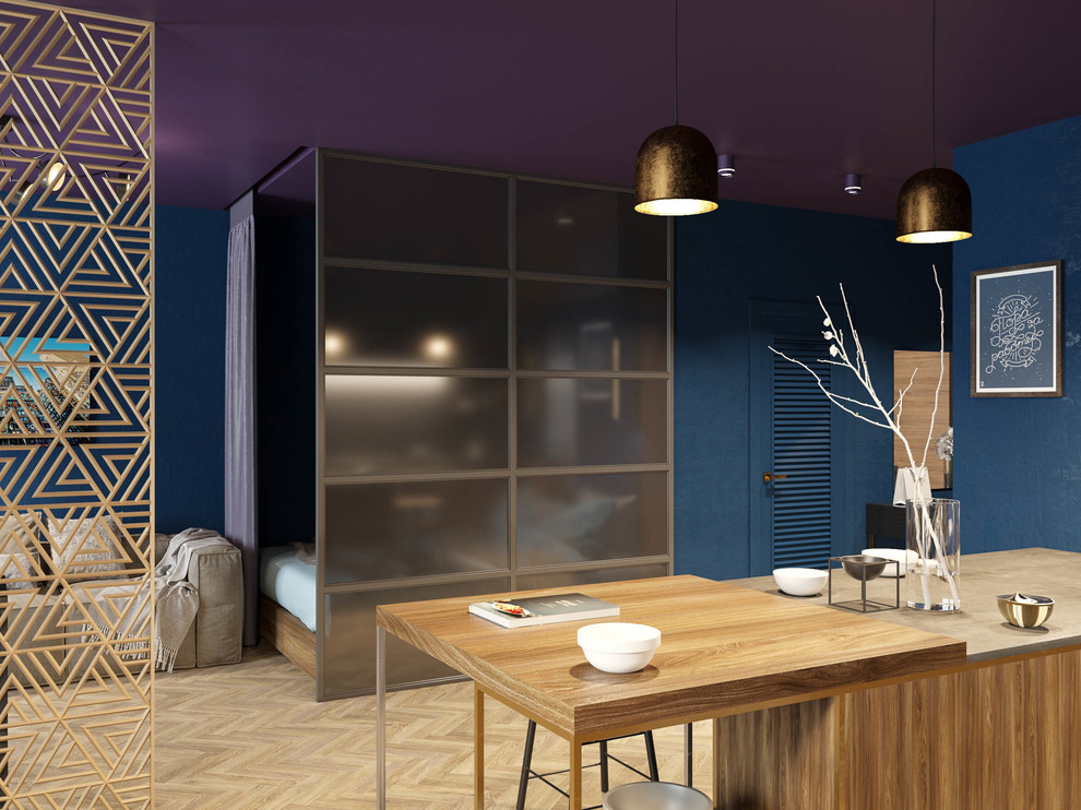 Проект квартиры студии "ЖК Академический"