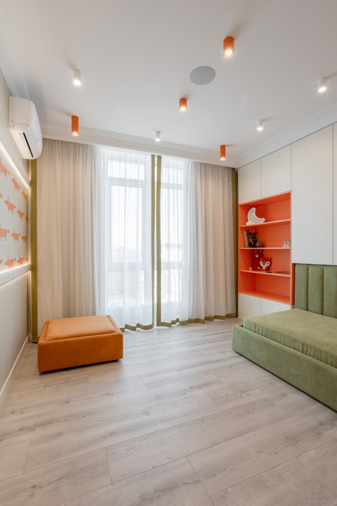 Реализованный проект яркой квартиры в ЖК "Мичурин"