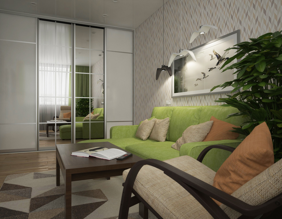 Дизайн проект однокомнатной квартиры