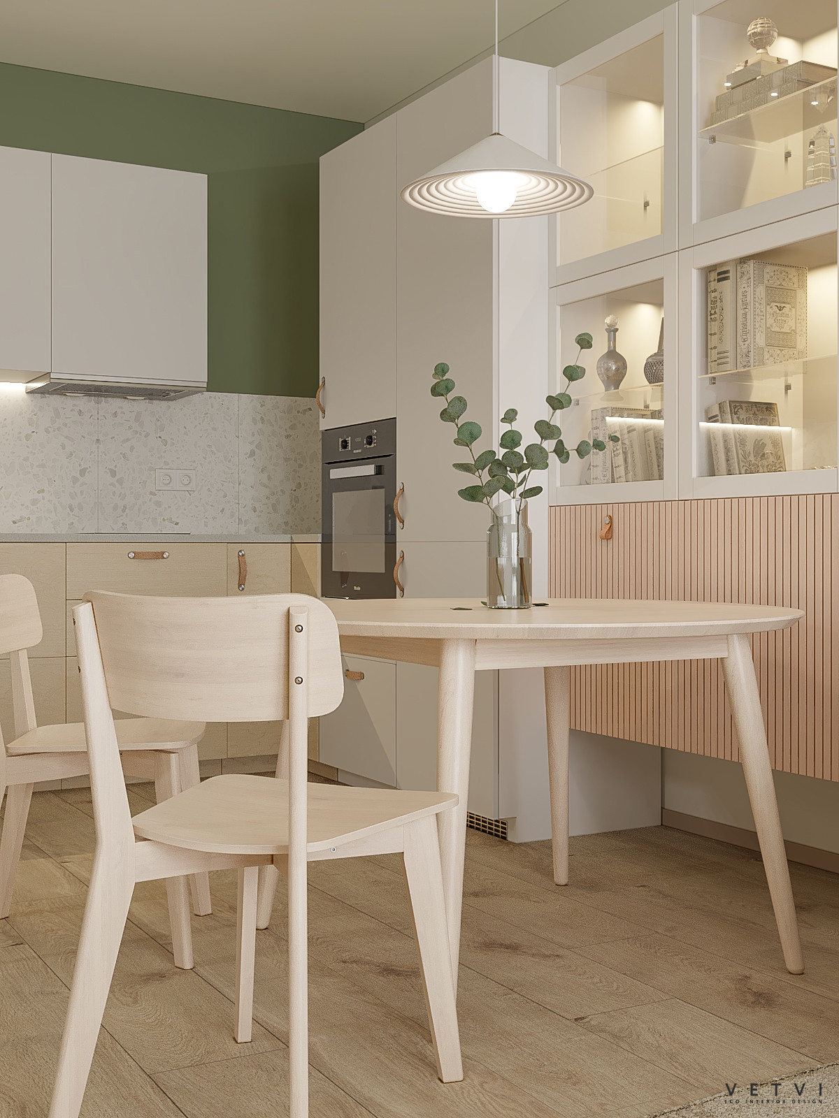 Проект светлой квартиры в Санкт-Петербурге |  Площадь: 68.34 м2.