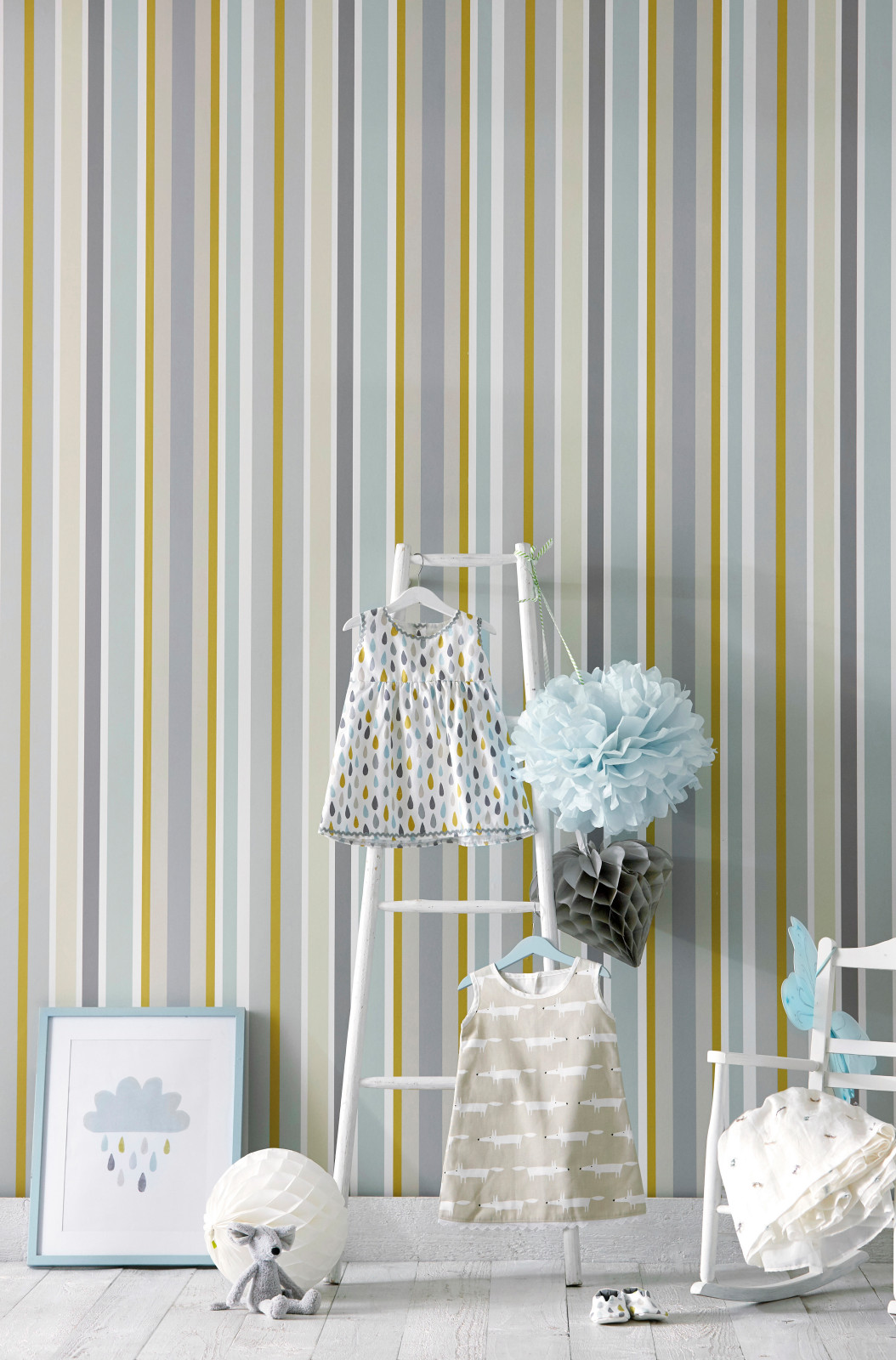 Guess Who?: детская коллекция обоев и тканей от Scion