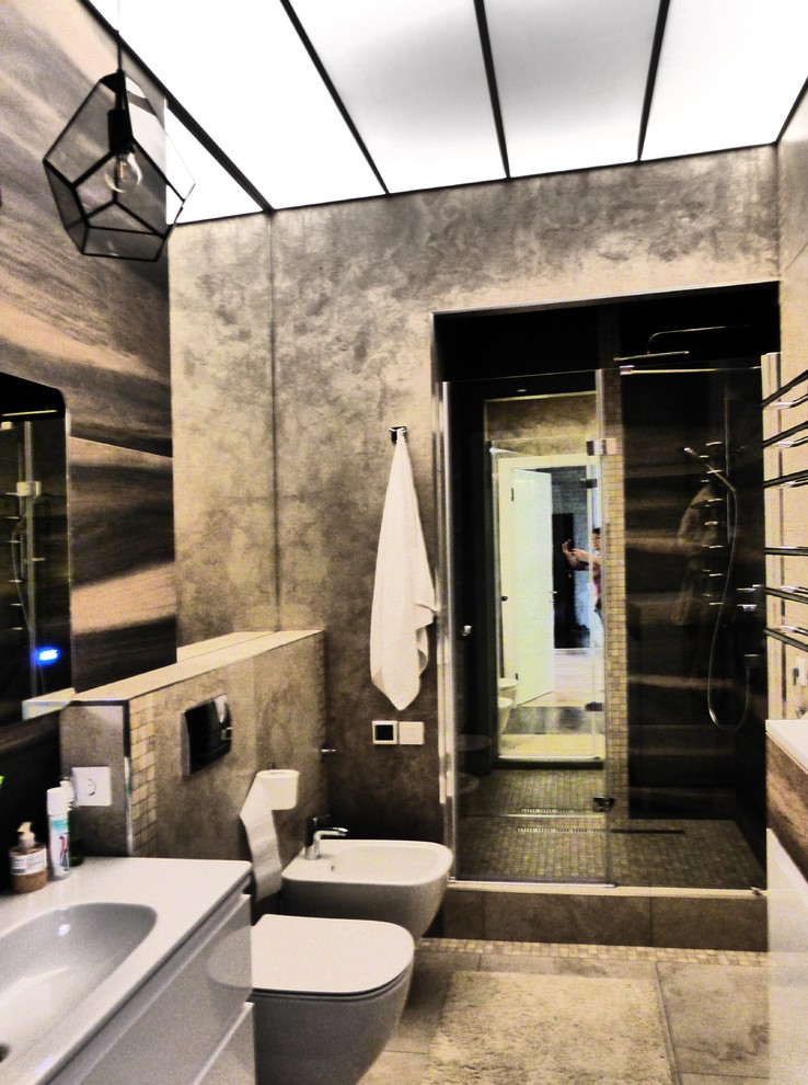 Обложка проекта: санузел в стиле лофт