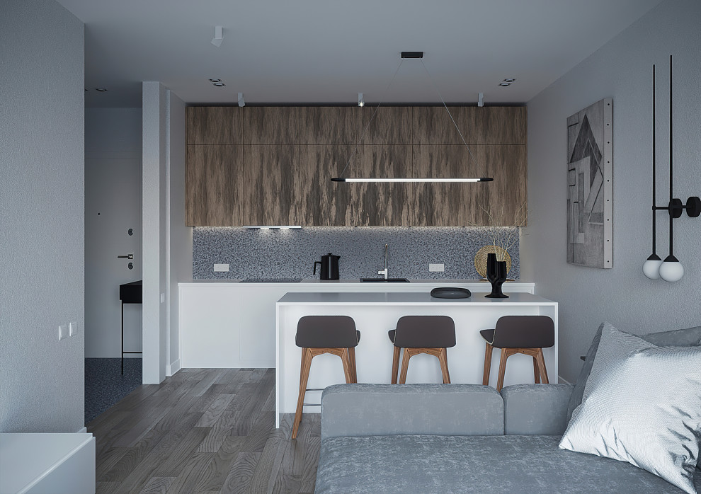 Дизайн двухкомнатной квартиры в г. Серпухов..