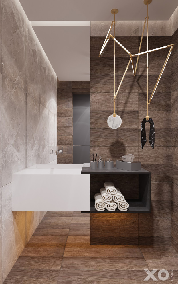 Luxury interior in 216 m2