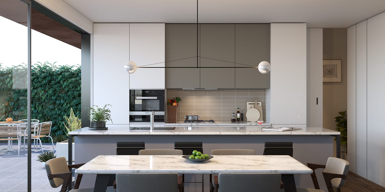 Сердце дома - кухня гостиная!