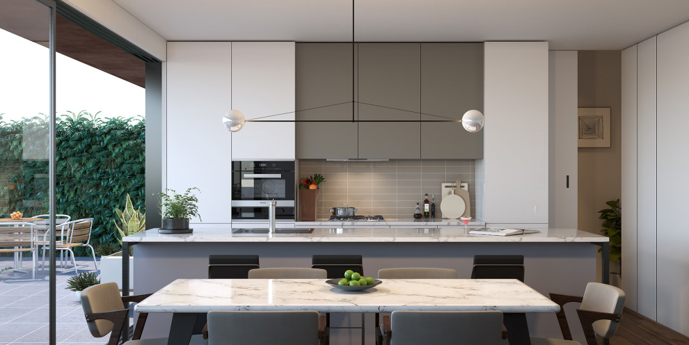 Сердце дома - кухня гостиная!