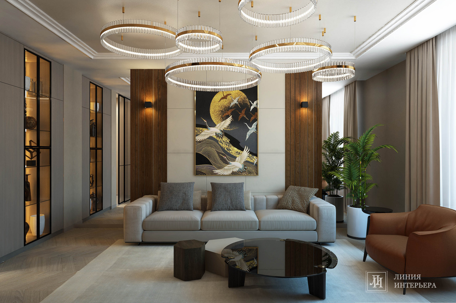 Дизайн гостиной