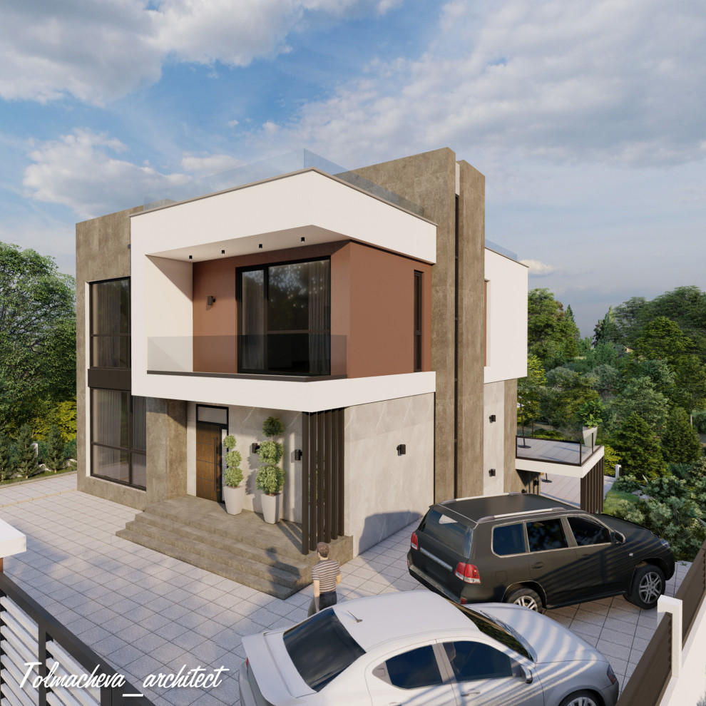 Обложка проекта: Частный жилой дом . Мацеста.