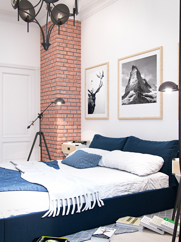 Спальня в скандинавском стиле