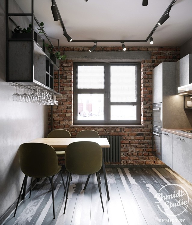 Проект Mini Loft, Москва, 54 м.кв.