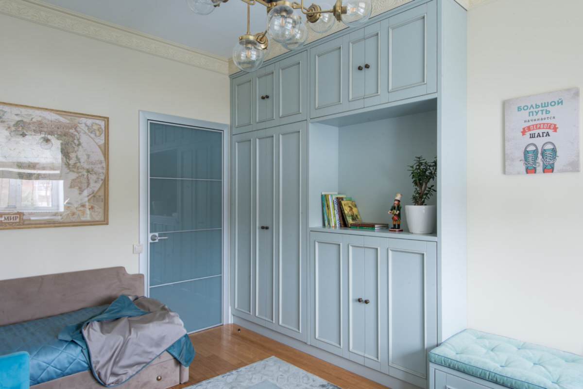 Дизайн двухуровневой квартиры площадью 150 кв.м. в Крылатском в ЖК Сосновка