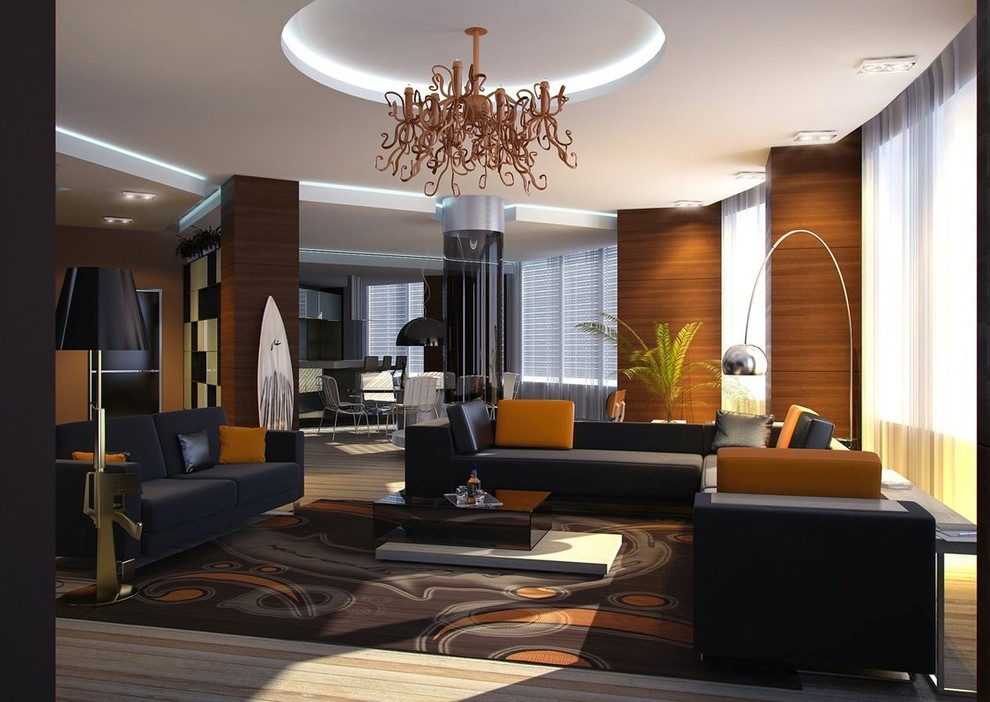 Обложка проекта: Проект современной квартиры в Москве