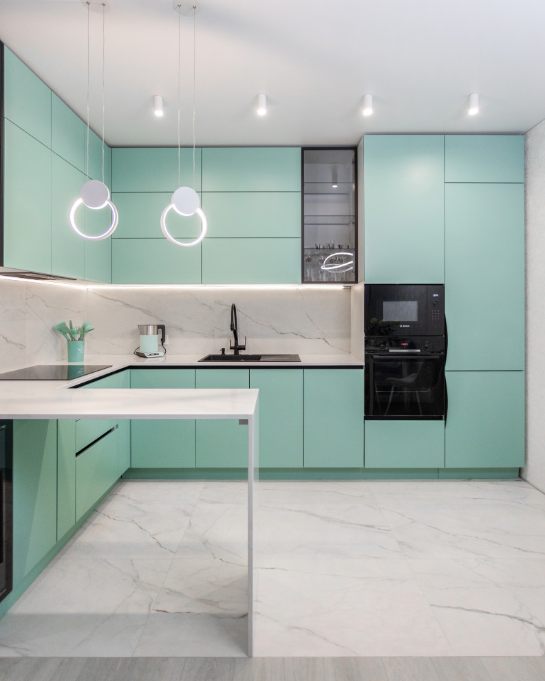 Обложка проекта: Кухня в ЖК Галактика Премиум