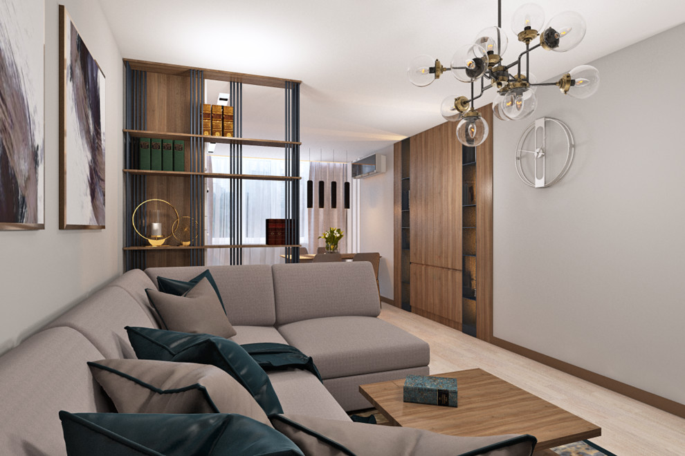 Проект "ONE STORY" 4-комнатная квартира площадью 107,3 м кв