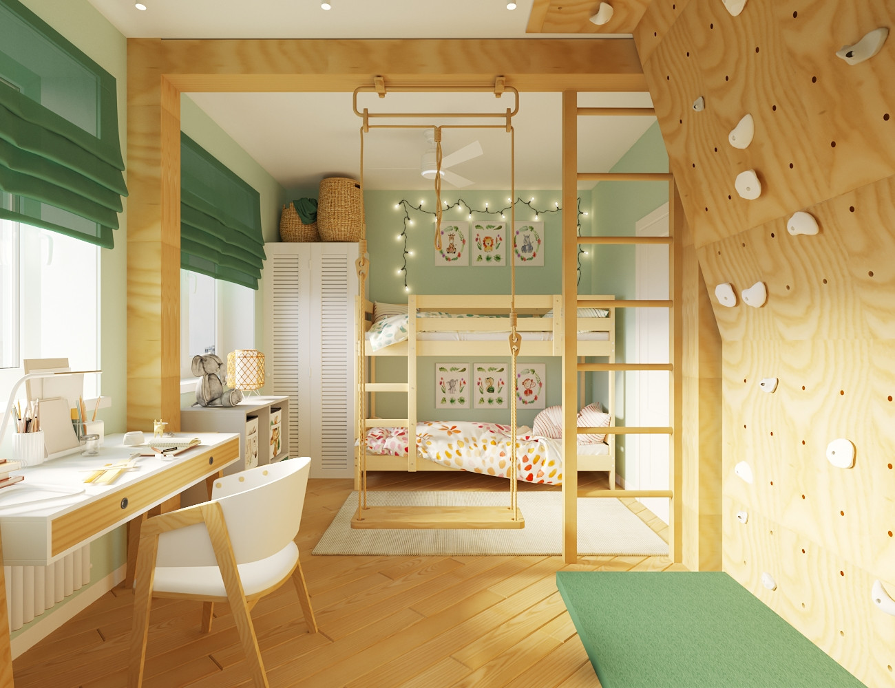 Детская комната для погодок