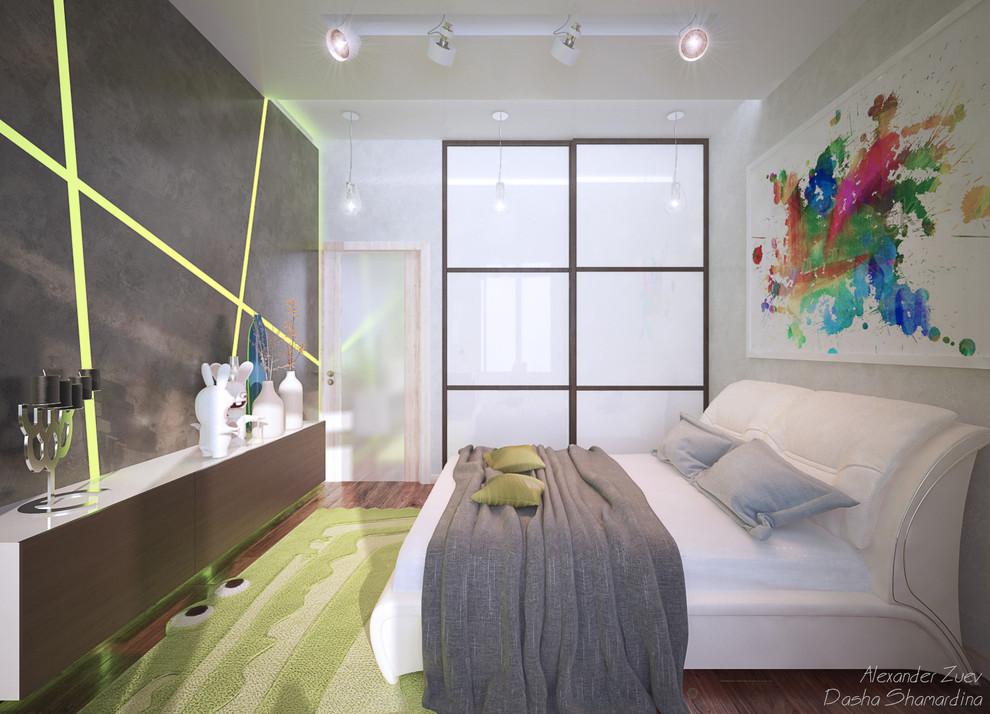 Дизайн комнаты мальчика-подростка в ЖК "Новый город"