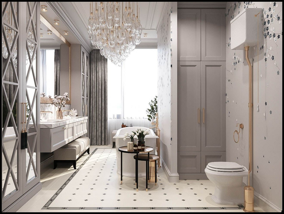 Ванная для Блогера