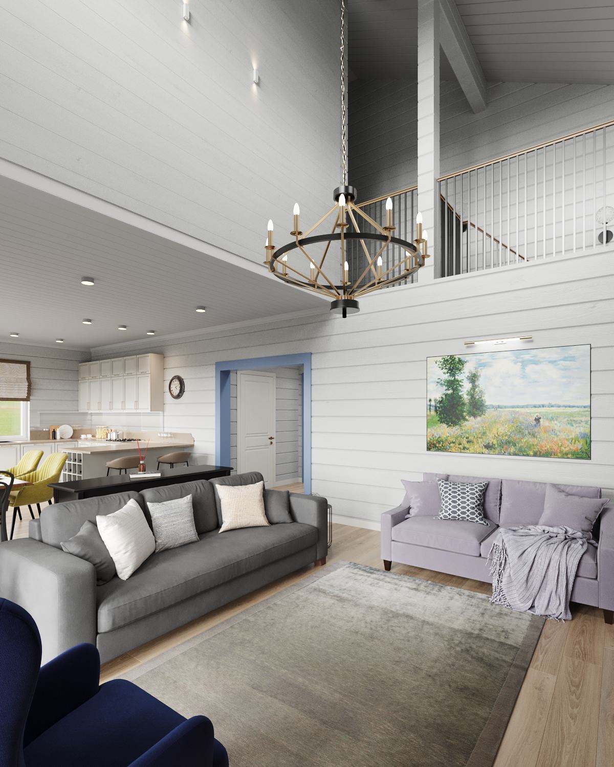 Дом из бруса КП "Кстининское озеро"