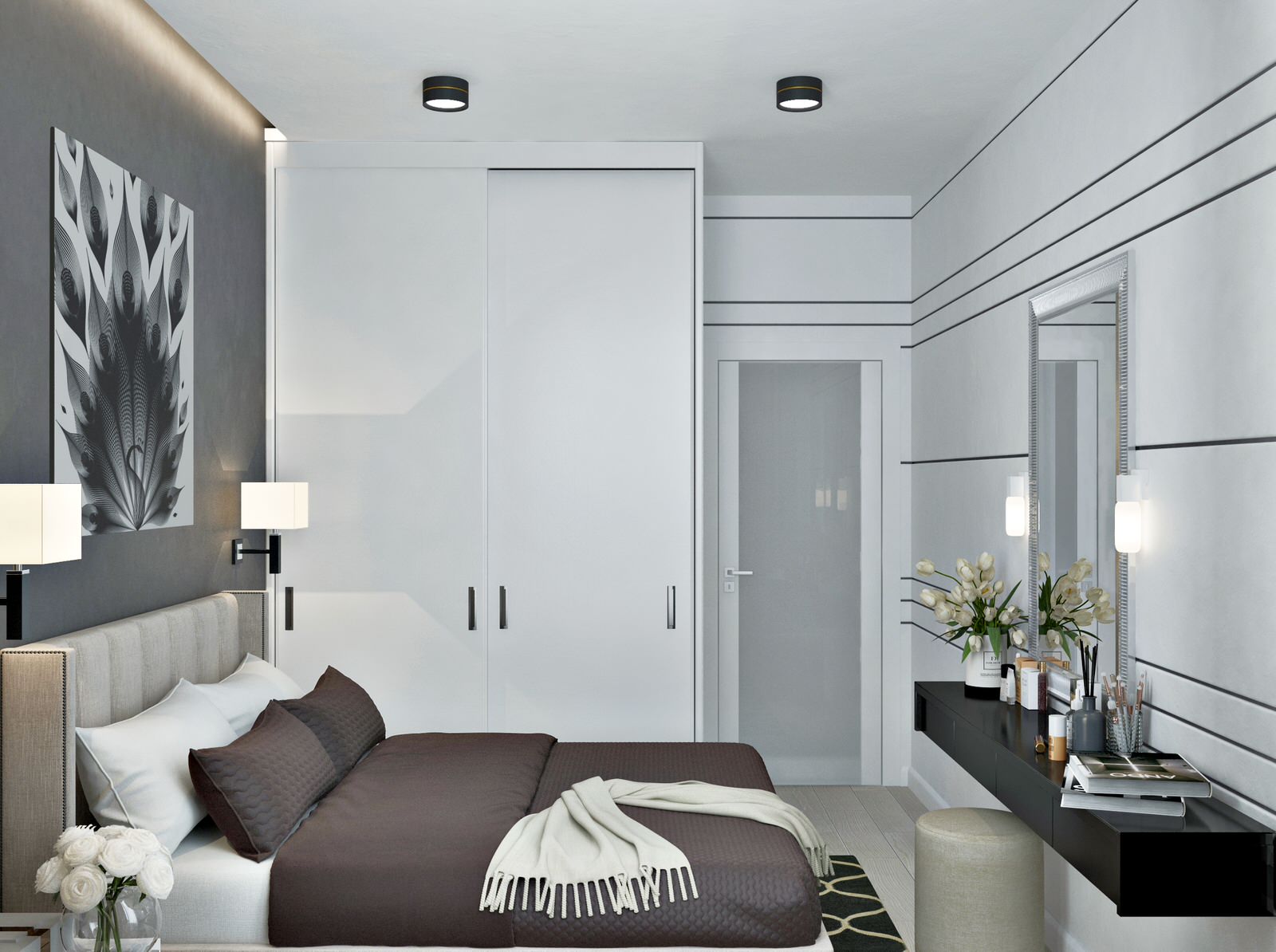 Минималистичная квартира в Подмосковье, г. Видное.