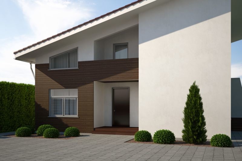 Дом в стиле минимализма