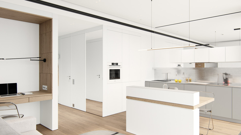 Обложка проекта: Апартаменты ЖК Логос на Тульской,33 кв.м, 2024 год