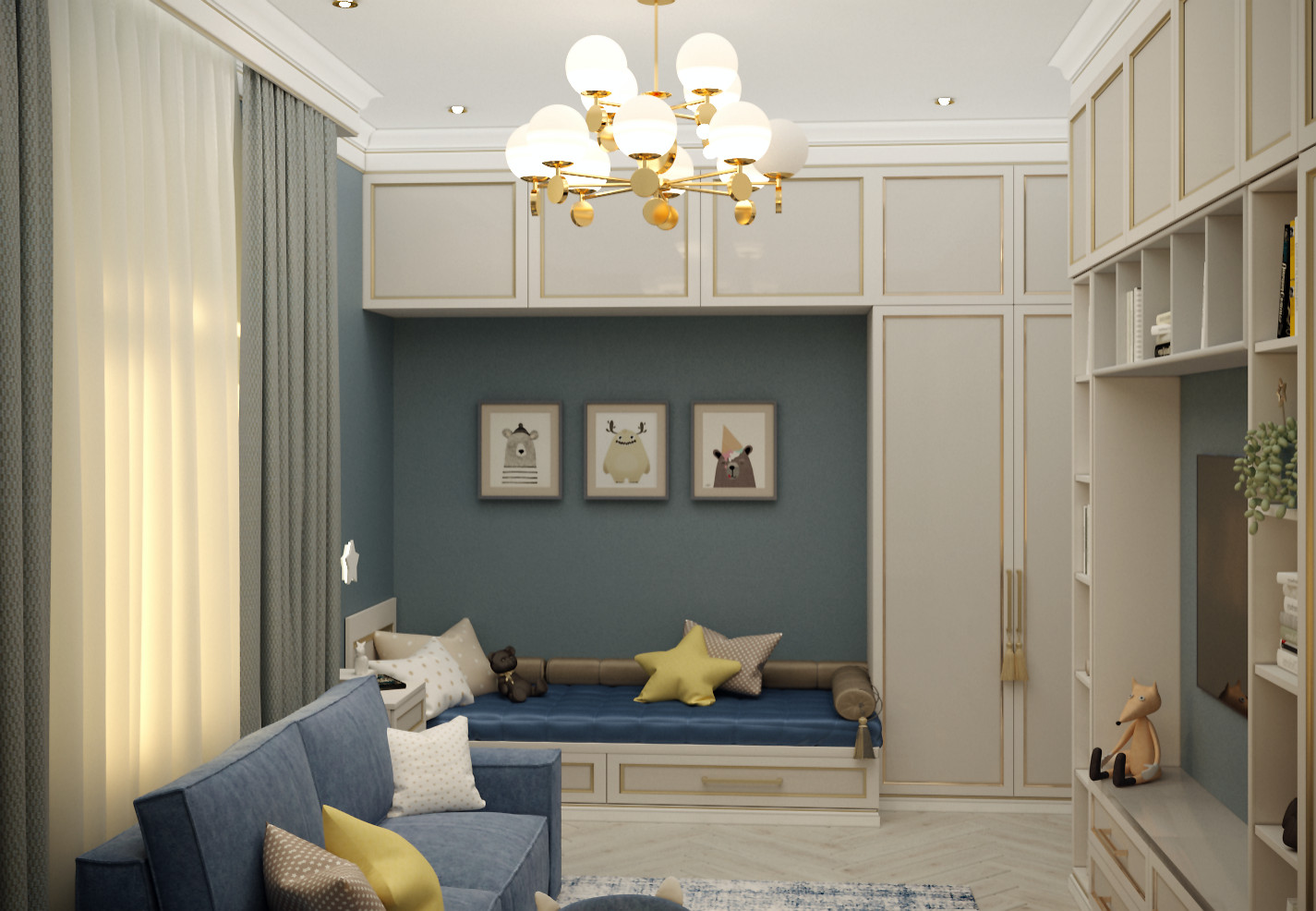 Детская комната для мальчика