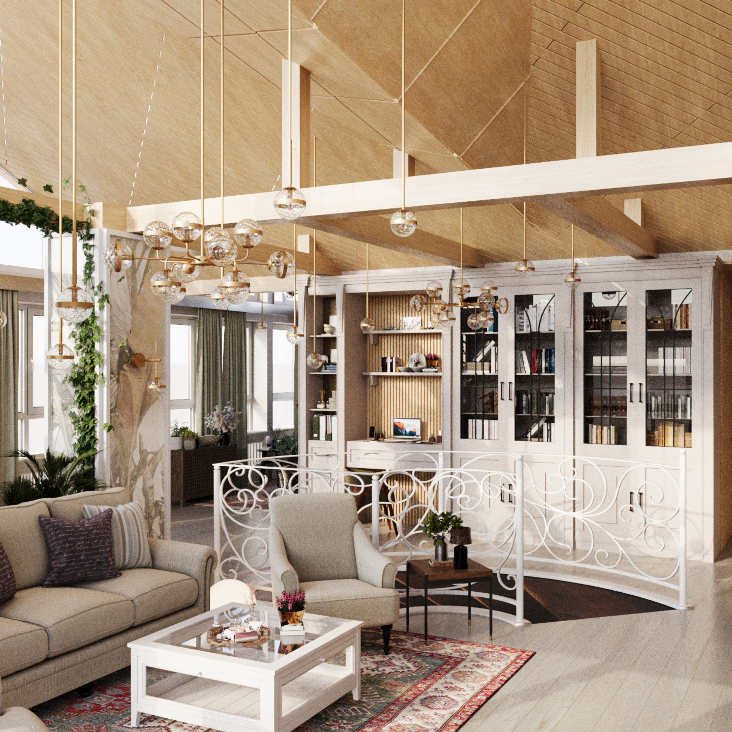 Обложка проекта: Дизайн проект частного дома в классической стиле