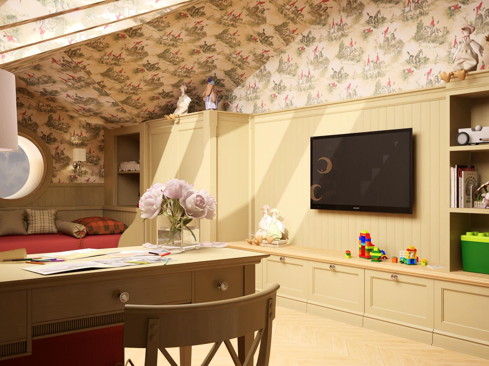 Детская: До и После