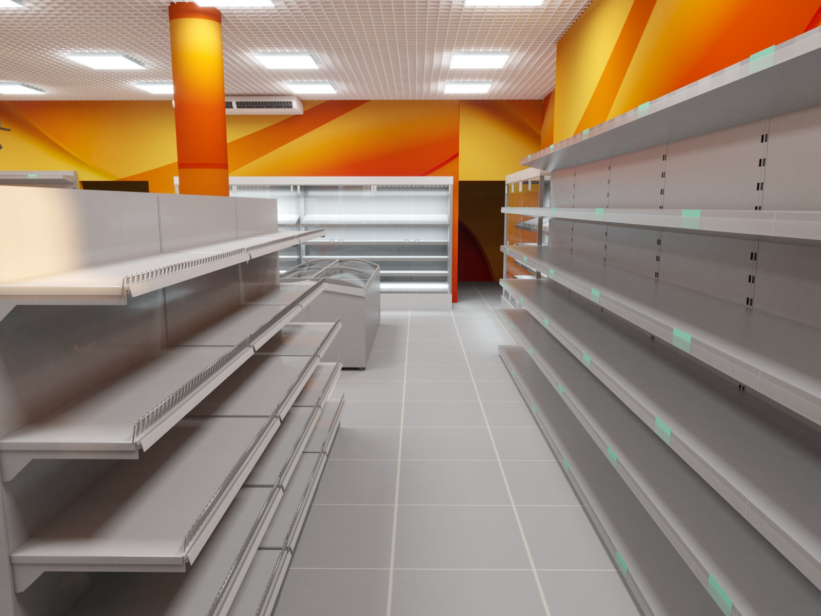 Дизайн проект магазина №1