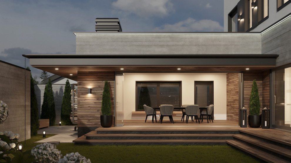 Обложка проекта: Жилой дом на 212 м 2