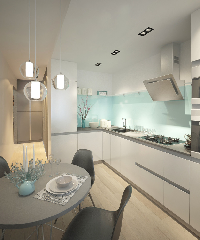 Современный минимализм в маленькой квартире