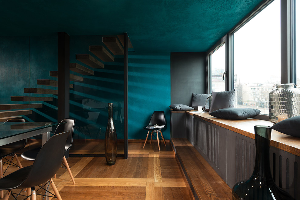 Уникальная лестница проект ZALA в центре Киева (наша работа)!