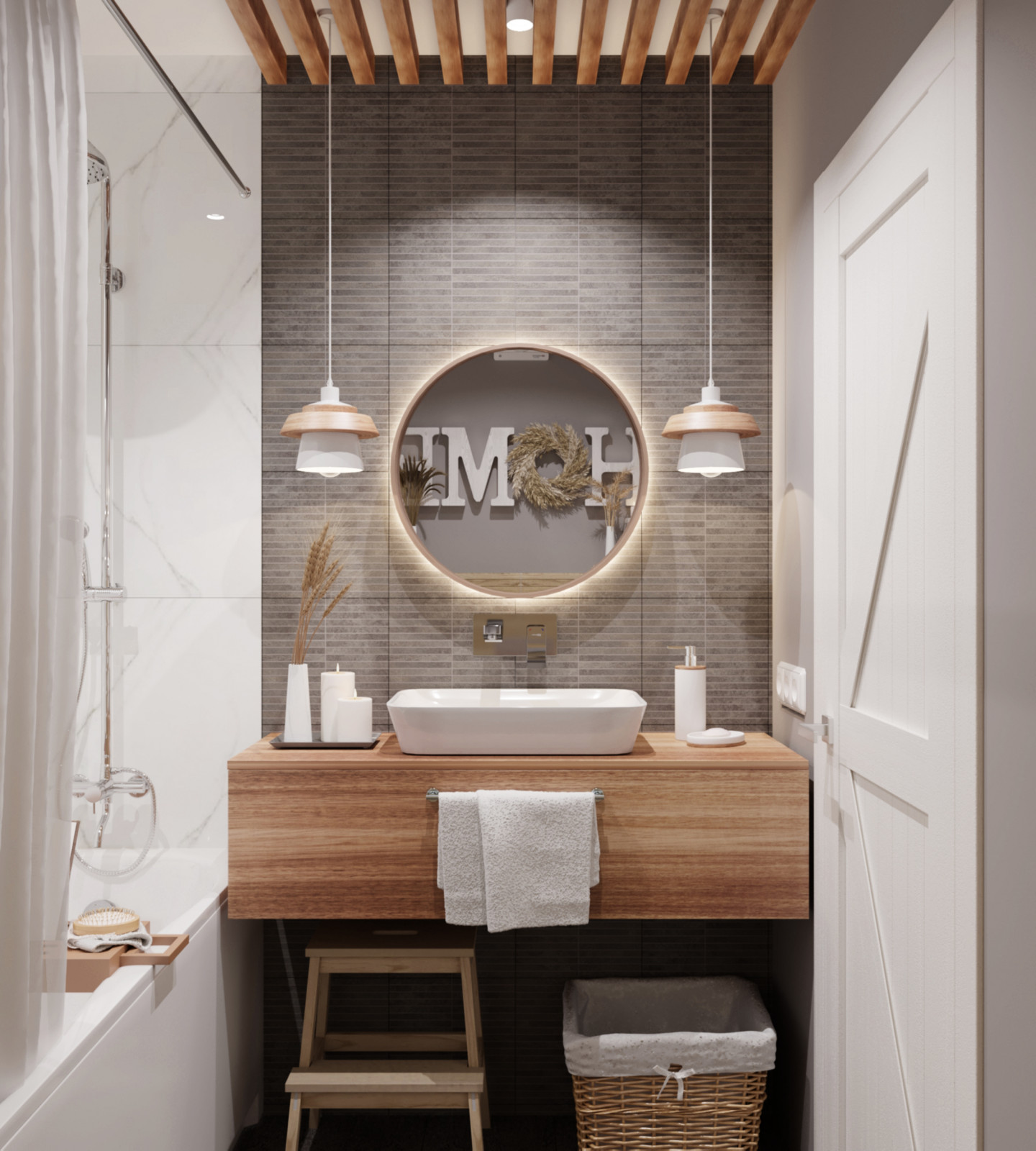 Обложка проекта: Дизайн раздельного санузла