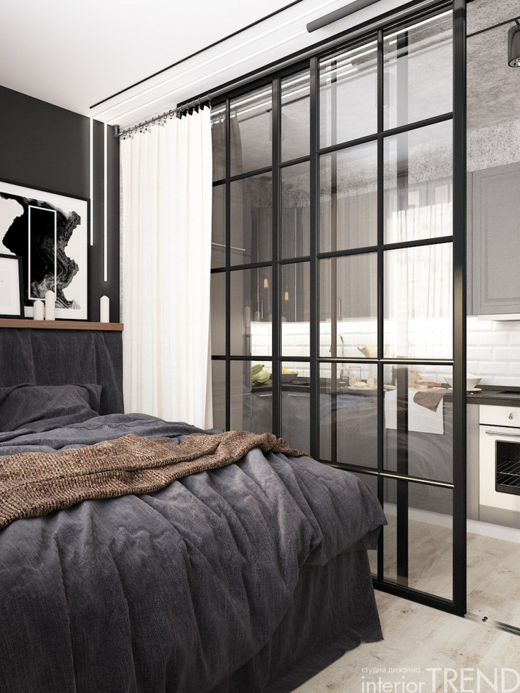 Дизайн интерьера однокомнатной квартиры студии