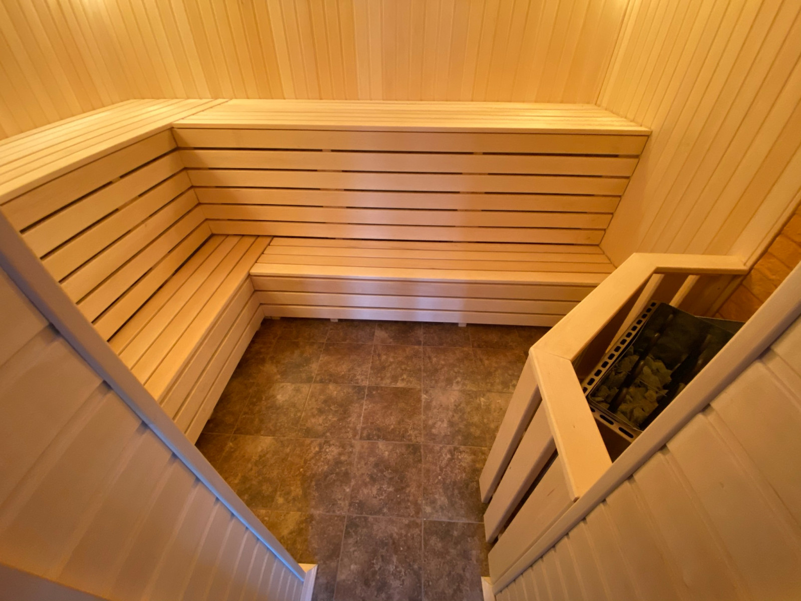 Обшивка парилки