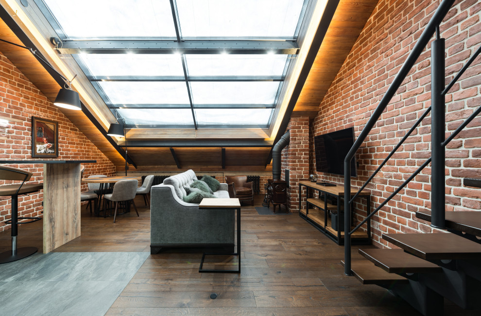 Обложка проекта: Лофт в историческом центре Москвы