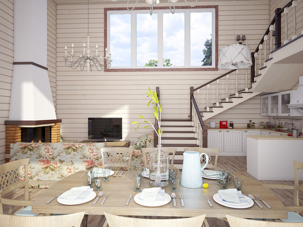 Проект деревянного дома на Новой Риге