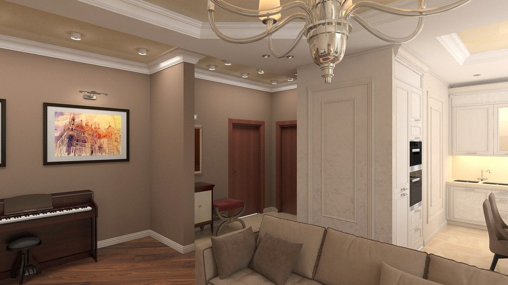 Обложка проекта: Квартира в классическом стиле на Варшавской