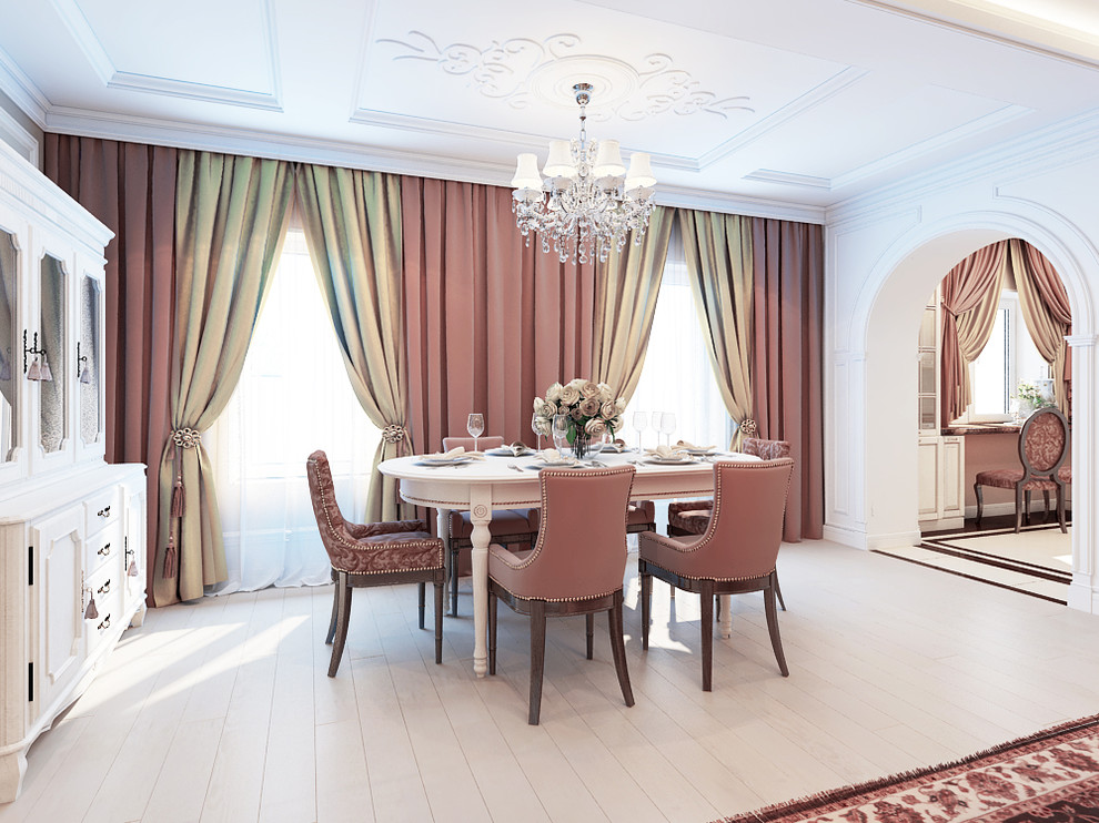 Обложка проекта: Интерьер индивидуального жилого дома в стиле неоклассика