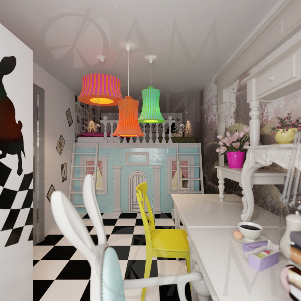 Комната Алисы в стране чудес