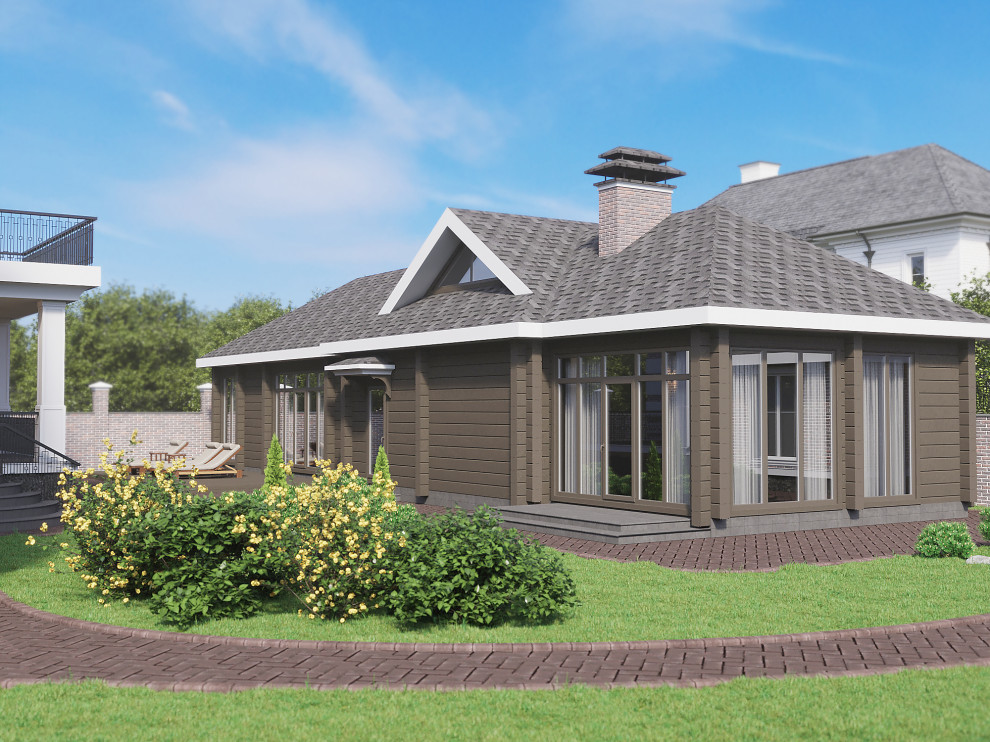 Проект дома со вторым светом 400 кв.м