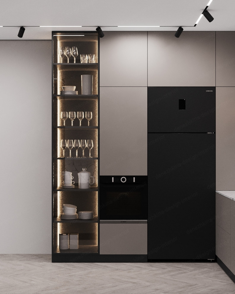 Дизайн проект 3 комнатной квартиры - ЖК Западный порт №2