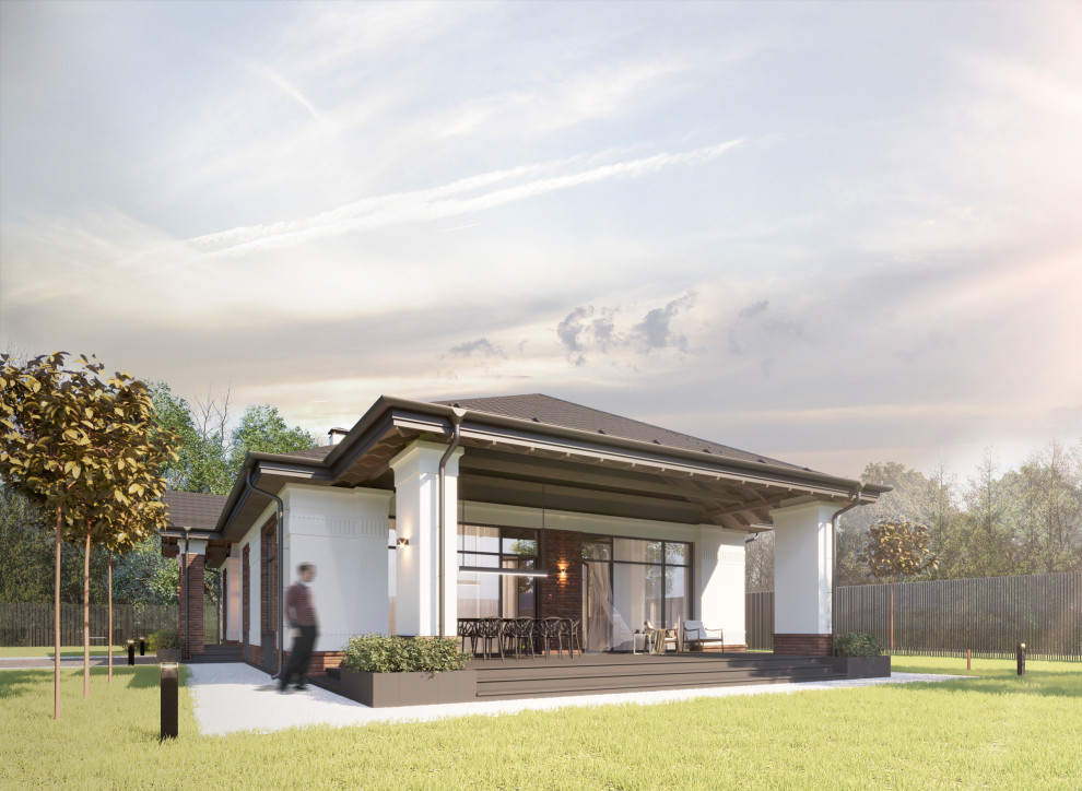 Обложка проекта: Дом в селе Рыкань, Воронежская область