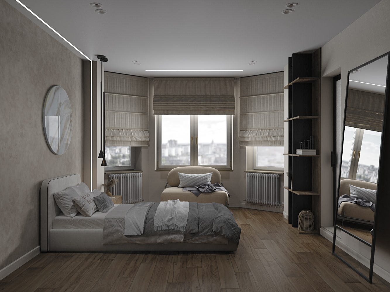 Квартира в стиле эко-минимализм