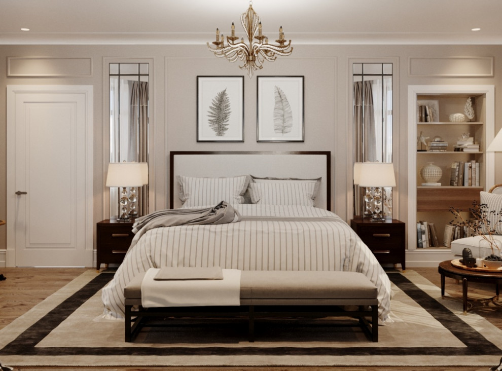 Обложка проекта: дизайн комнат для частного дома в поселке "Миллениум"