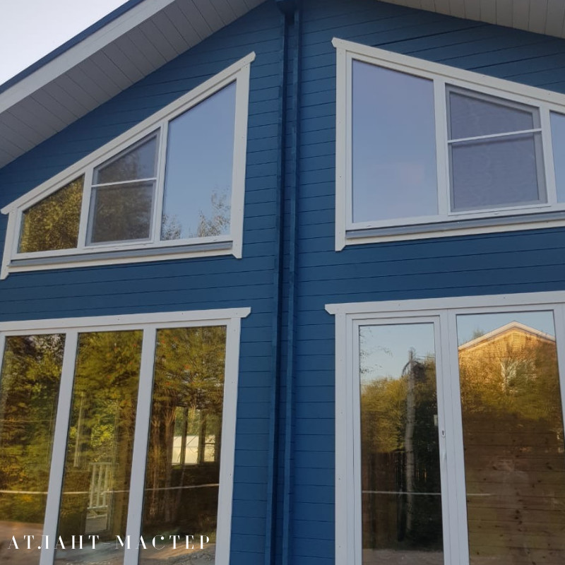 Покраска дома 11