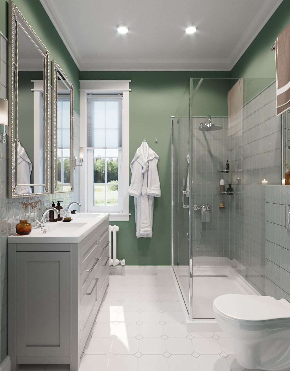 Загородный дом в стиле современной классики