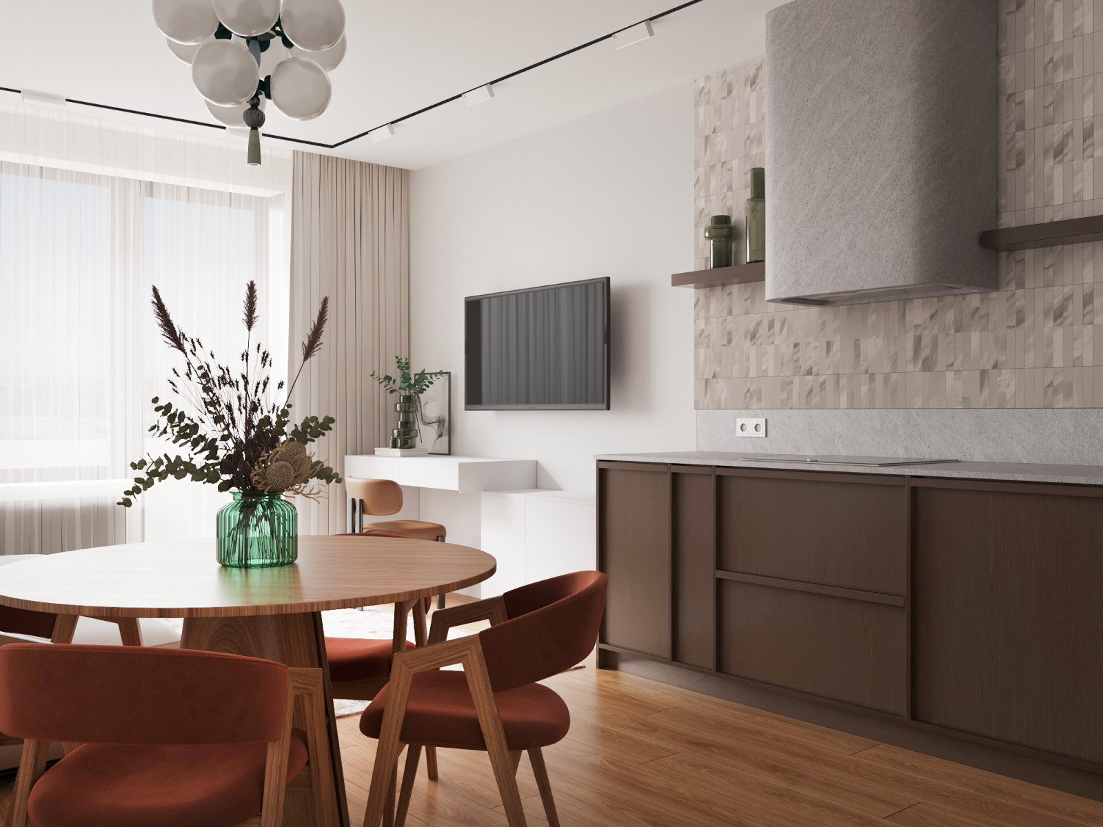 Дизайн-проект 2-комн. квартиры в Москве