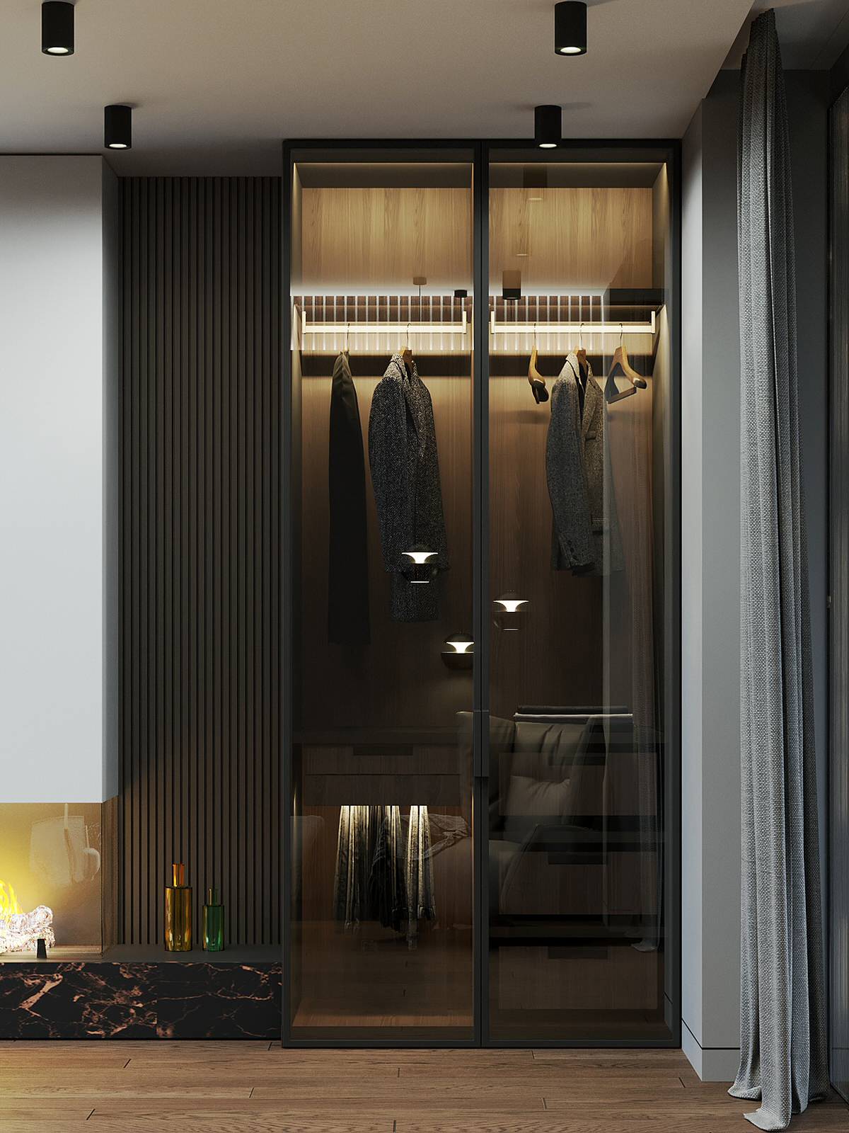 Дизайн интерьера загородного дома д. Никульское