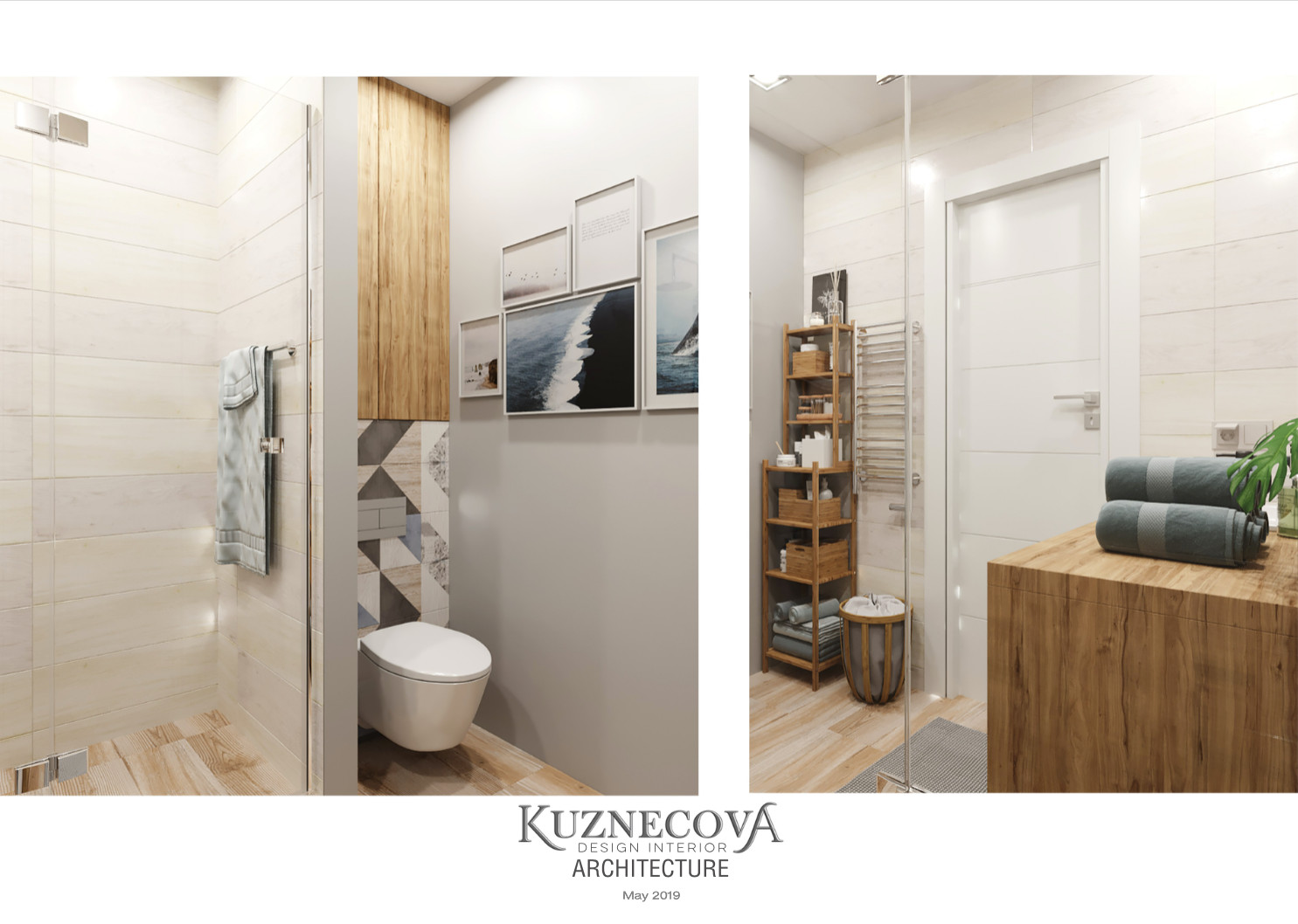 Дизайн проект квартиры 59 кв.м.